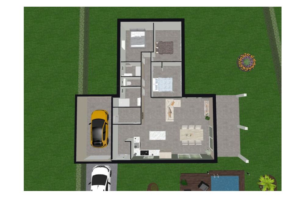 Vente terrain + maison SAINT-MICHEL-L'OBSERVATOIRE Alpes-de-Haute-Provence