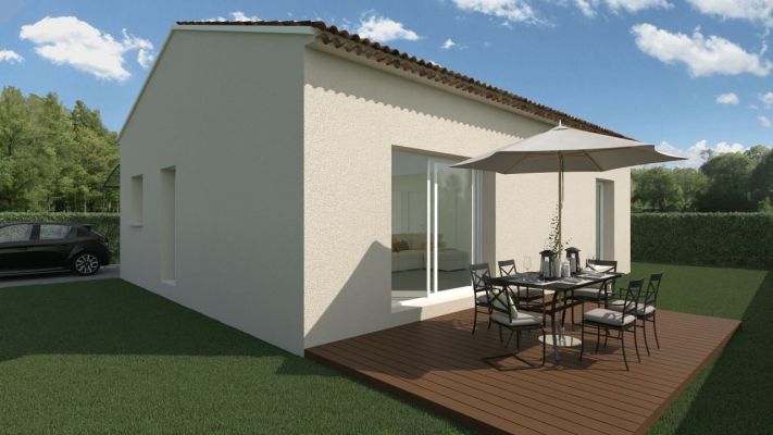 Vente terrain + maison ORAISON Alpes-de-Haute-Provence