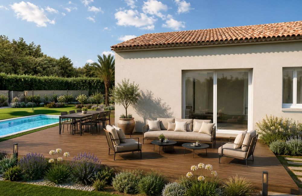 Vente terrain + maison PORT-DE-BOUC Bouches-du-Rhône