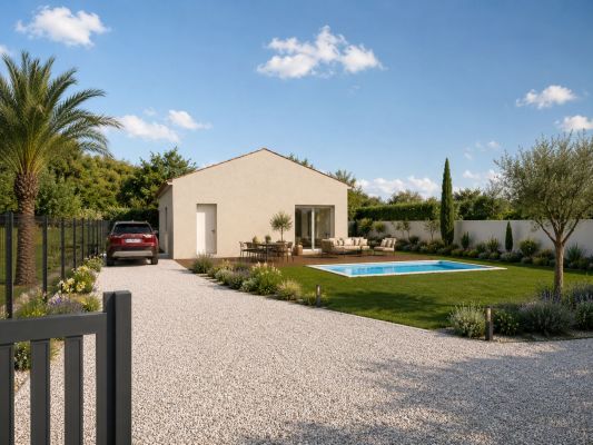 Vente terrain + maison PORT-DE-BOUC Bouches-du-Rhône