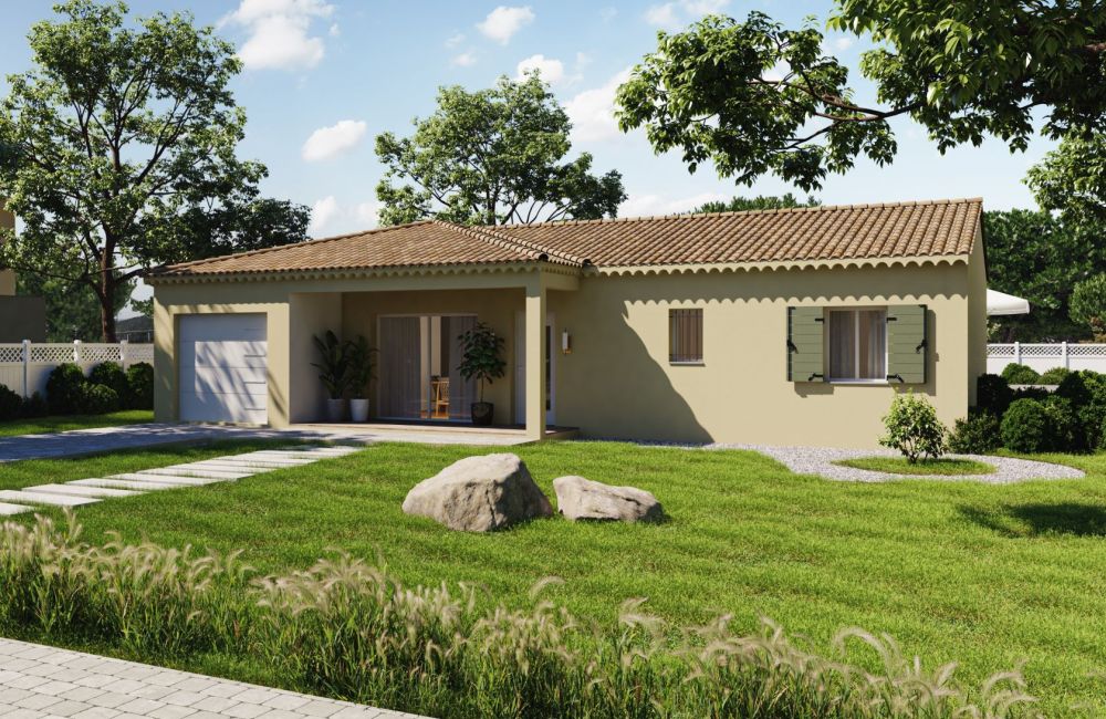 Vente terrain + maison CORNILLON-CONFOUX Bouches-du-Rhône
