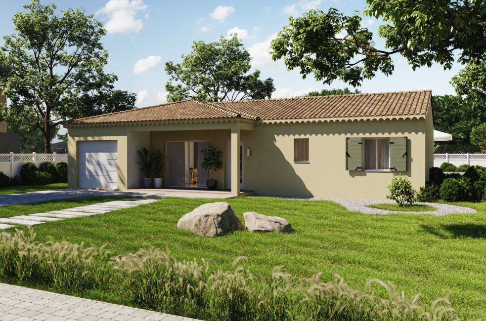 Vente terrain + maison VERNEGUES Bouches-du-Rhône