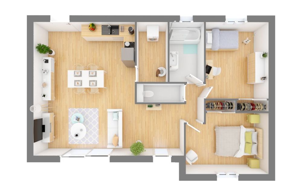 Vente terrain + maison GONFARON Var