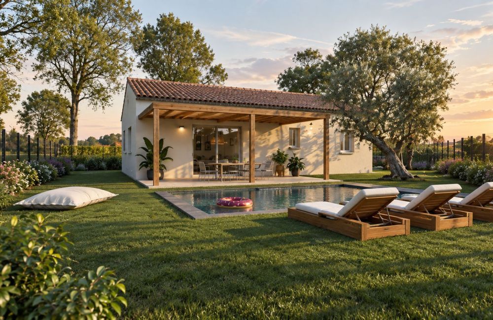 Vente terrain + maison BERRE-L'ETANG Bouches-du-Rhône