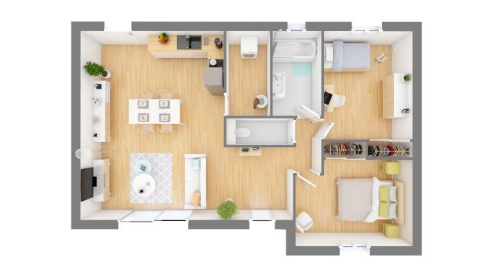 Vente terrain + maison GONFARON Var