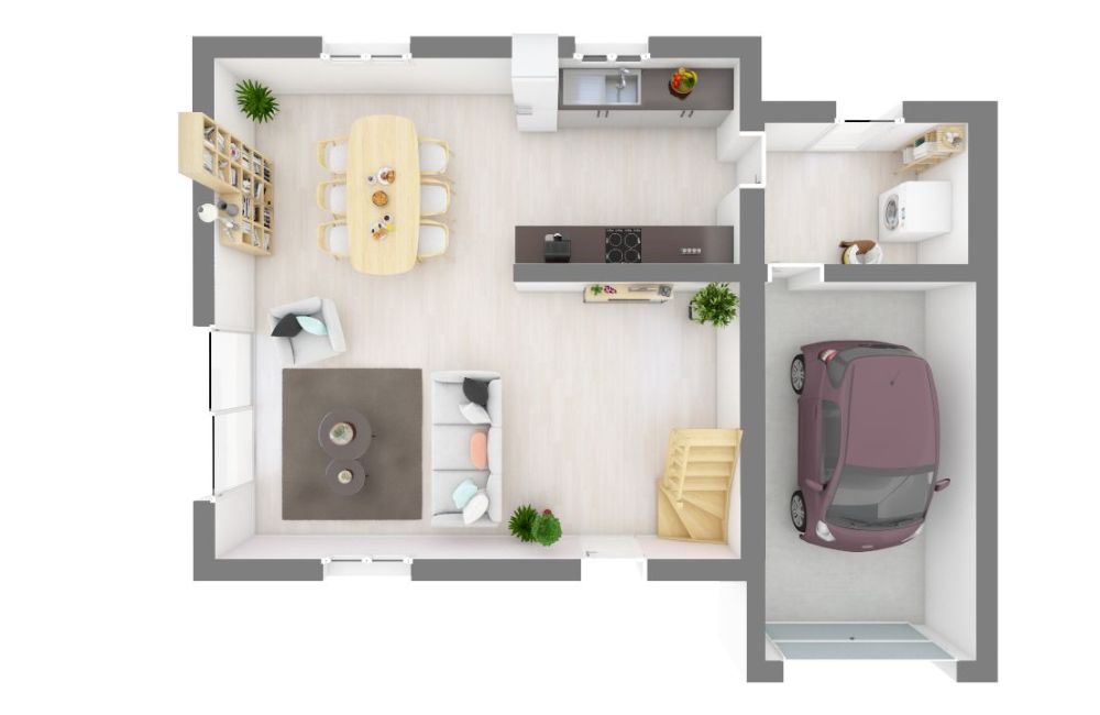Vente terrain + maison LA PENNE-SUR-HUVEAUNE Bouches-du-Rhône