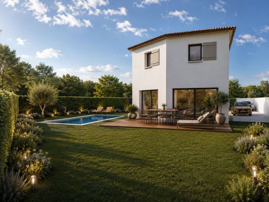 Vente terrain + maison CUGES-LES-PINS Bouches-du-Rhône