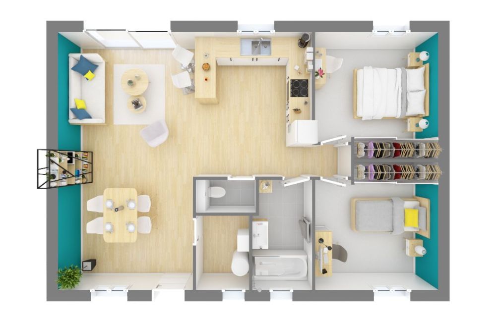 Vente terrain + maison PELISSANNE Bouches-du-Rhône