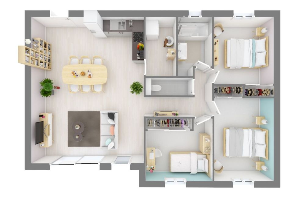 Vente terrain + maison CHARLEVAL Bouches-du-Rhône