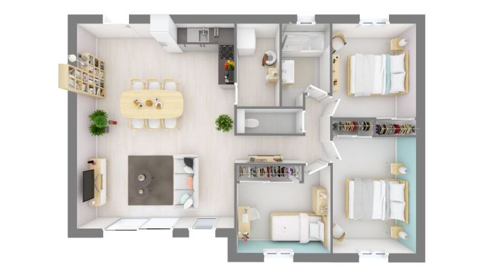 Vente terrain + maison CHARLEVAL Bouches-du-Rhône