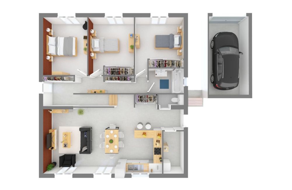 Vente terrain + maison LA CELLE Var