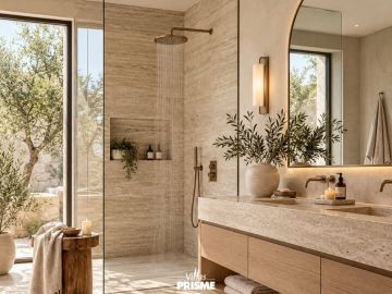 🛁 INSPI DÉCO

Plus qu’une simple pièce fonctionnelle, la salle de bain devient aujourd’hui un véritable espace de détente et de bien-être.

Bois naturel,...
