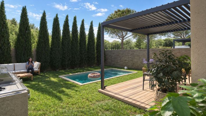 Vente terrain + maison MARIGNANE Bouches-du-Rhône