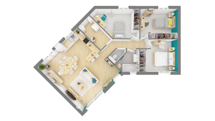 Vente terrain + maison CARNOULES Var