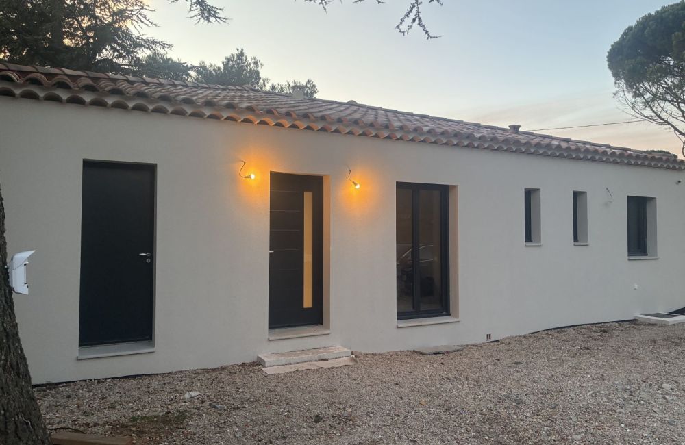 Vente terrain + maison MODENE Vaucluse
