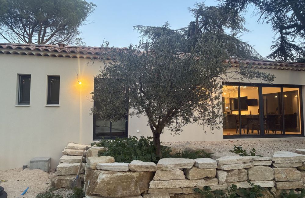Vente terrain + maison RASTEAU Vaucluse