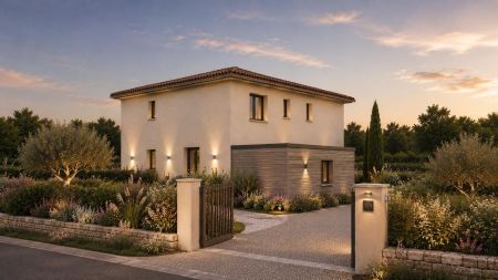 Vente terrain + maison AUBAGNE Bouches-du-Rhône