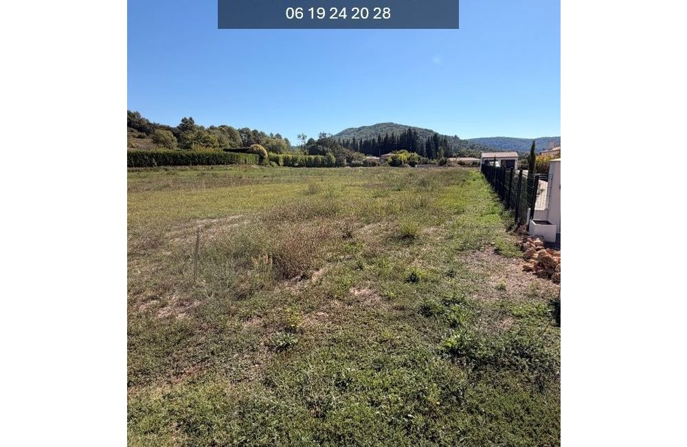 Vente terrain SALERNES Var