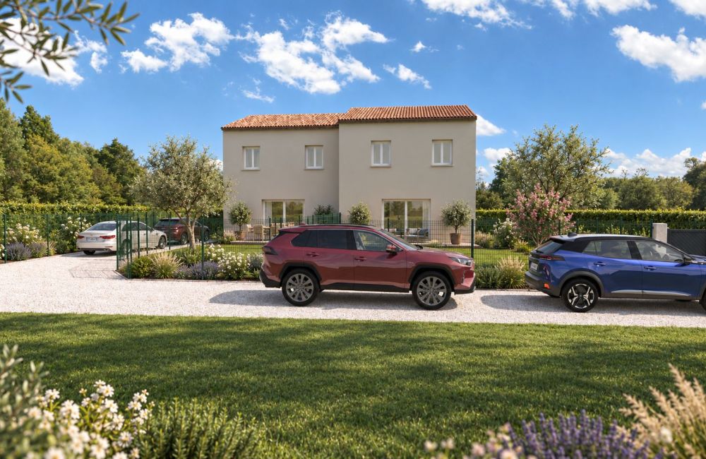 Vente terrain + maison SAINT-CANNAT Bouches-du-Rhône