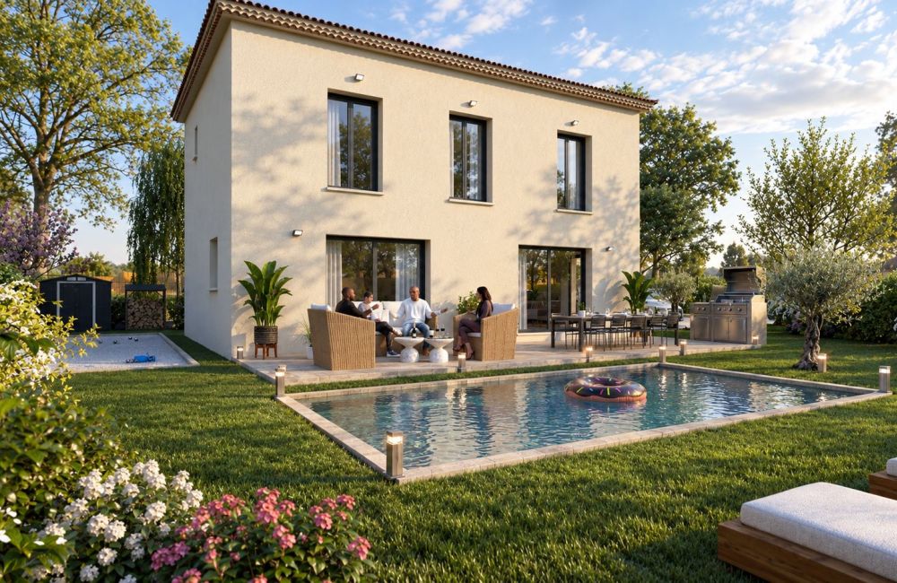 Vente terrain + maison BERRE-L'ETANG Bouches-du-Rhône