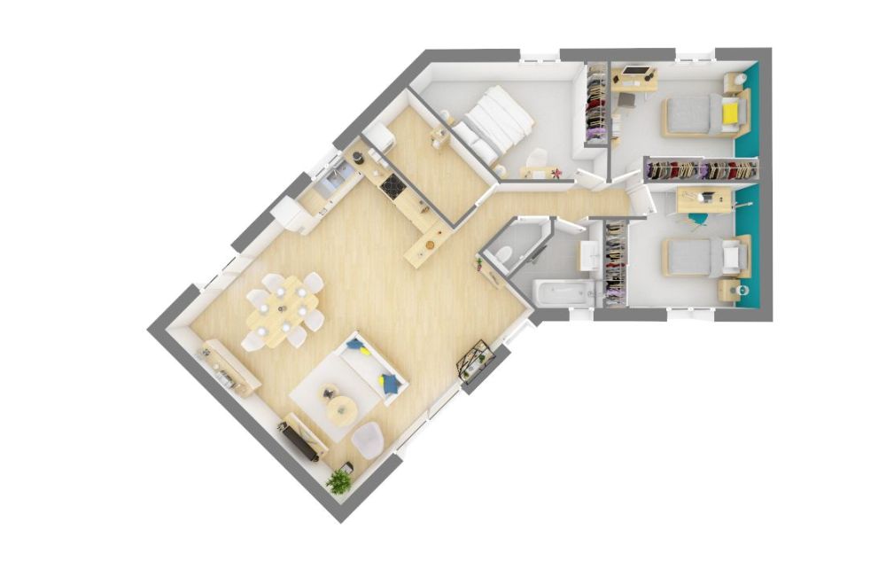 Vente terrain + maison ROQUEVAIRE Bouches-du-Rhône
