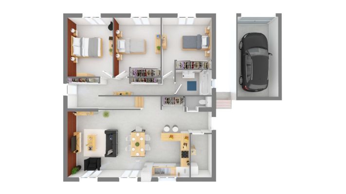Vente terrain + maison LA CELLE Var