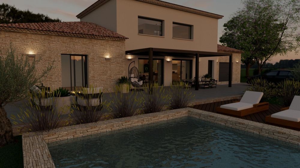 Vente terrain + maison VILLENEUVE Alpes-de-Haute-Provence