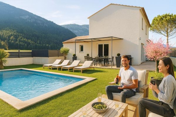 Vente terrain + maison LES PENNES-MIRABEAU Bouches-du-Rhône