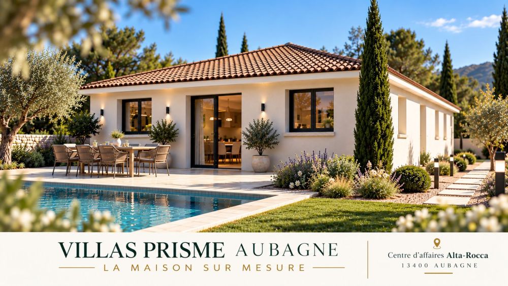 Vente terrain + maison AUBAGNE Bouches-du-Rhône