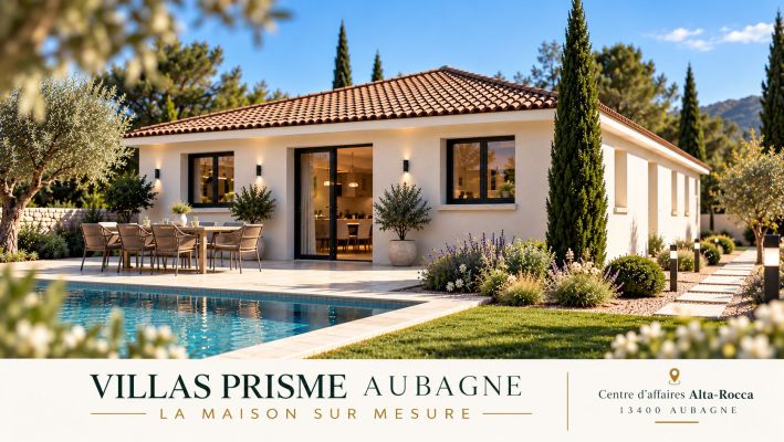 Vente terrain + maison AUBAGNE Bouches-du-Rhône